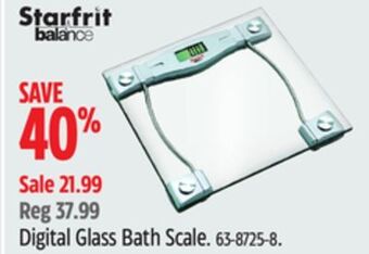 Canadian Tire Starfrit digital glass bath scale offer