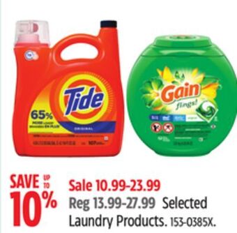 Canadian Tire Selected laundry products offer