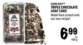 Farm Boy Farm boy™ triple chocolate loaf cake offer