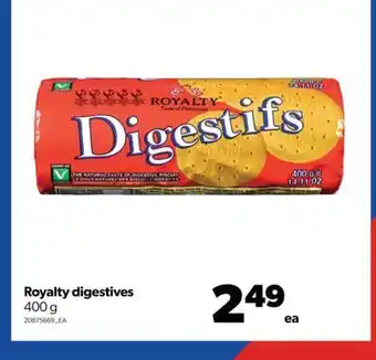 Real Canadian Superstore Royalty digestives, 400 g offer