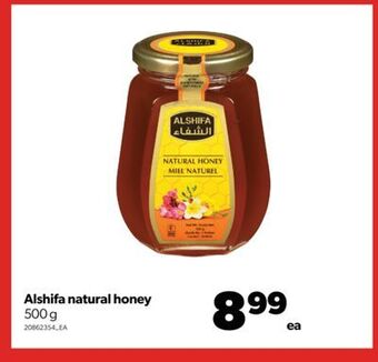 Real Canadian Superstore Alshifa natural honey, 500 g offer