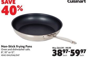 Home Hardware Non-stick frying pans offer