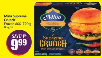 Chalo FreshCo Mina supreme crunch frozen 600-720 g offer