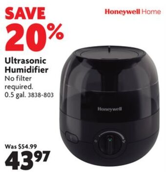 Home Hardware Ultrasonic humidifier offer