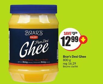 Chalo FreshCo Brar's desi ghee 800 g offer