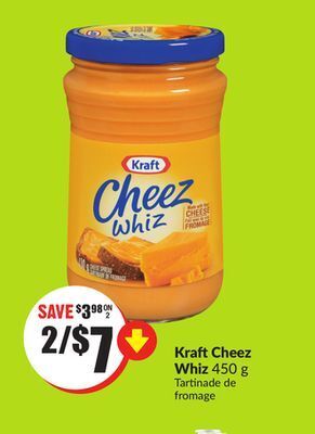 Chalo FreshCo Kraft cheez whiz 450 g offer