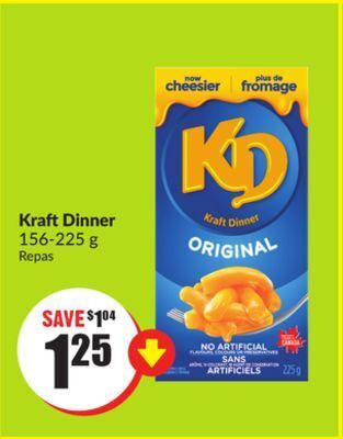 Chalo FreshCo Kraft dinner 156-225 g offer