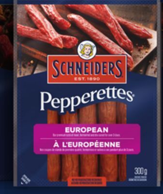 Zehrs Markets Schneiders® pepperettes® sausage snacks, 300/375 g offer