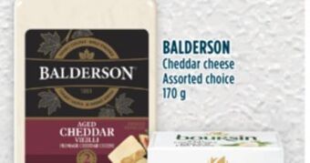 Marché Adonis Balderson cheddar cheese offer