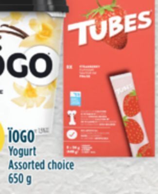 Marché Adonis Ïogo yogurt offer