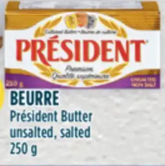 Marché Adonis Beurre président butter offer