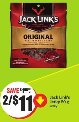 FreshCo Jack link's jerky 80 g offer
