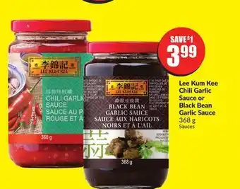 FreshCo Lee kum kee chili garlic sauce or black bean garlic sauce 368g offer