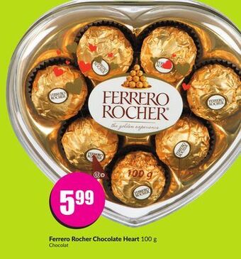 FreshCo Ferrero rocher chocolate heart 100 g offer