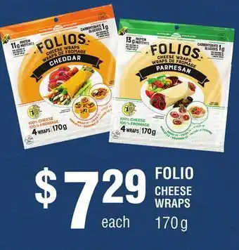 FreshCo Folio cheese wraps offer