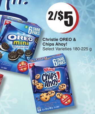 FreshCo Christie oreo & chips ahoy! offer