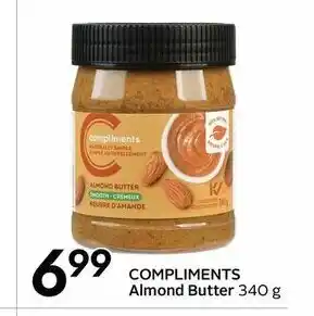 Sobeys Almond Butter offer