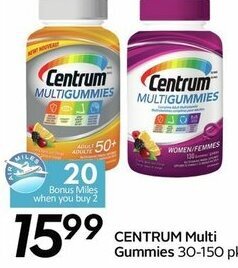 Sobeys Centrum Multi Gummies offer