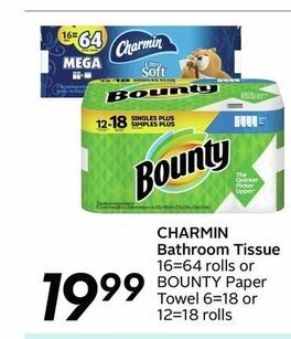 Sobeys Charmin Bathroom Tissue offer