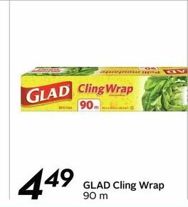 Sobeys Glad Cling Wrap offer