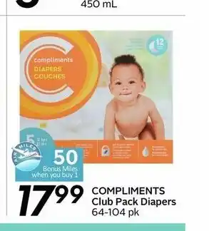 Sobeys Club Pack Diapers offer