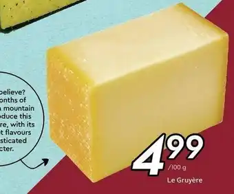 Sobeys Le Gruyère offer