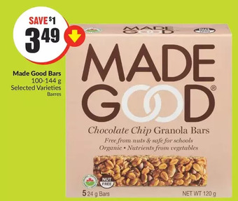 FreshCo Made good bars offer