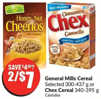 FreshCo General mills cereal or chex cereal offer