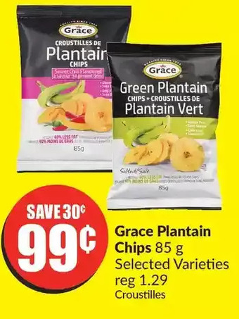 FreshCo Grace plantain chips offer