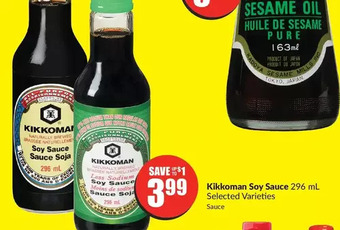 FreshCo Kikkoman soy sauce offer