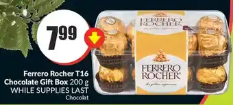 FreshCo Ferrero rocher t16 chocolate gift box offer
