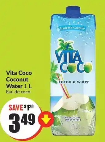 FreshCo Vita coco coconut water offer