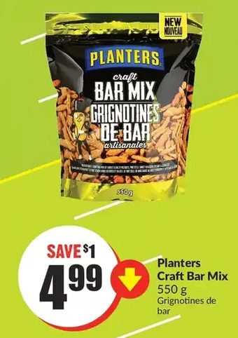 FreshCo Planters craft bar mix offer