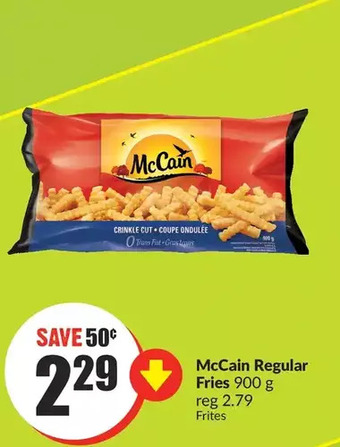 FreshCo Mccain regular fries offer