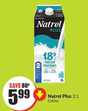 FreshCo Natrel plus offer