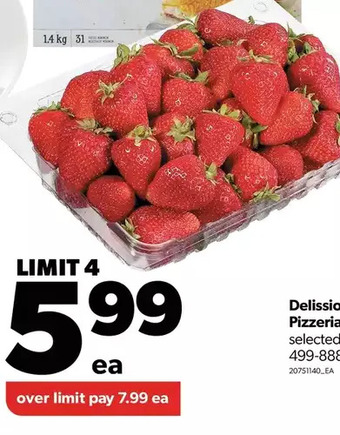 Real Canadian Superstore Strawberries offer