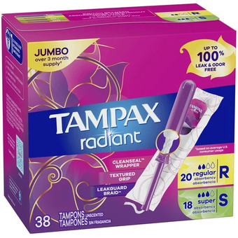 Walmart Always pads or tampax tampons offer