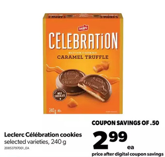 Real Canadian Superstore Leclerc célébration cookies offer