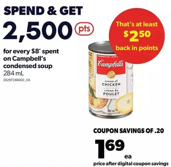 Real Canadian Superstore Campbell's condensed soup offer
