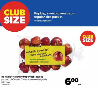 Real Canadian Superstore No name naturally imperfect apples offer