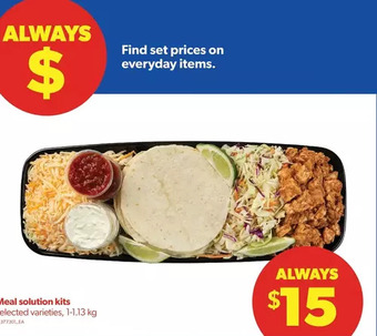 Real Canadian Superstore Meal solution kits offer