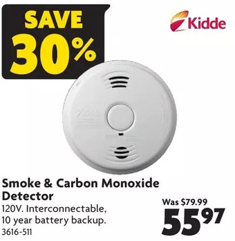 Home Hardware Smoke & carbon monoxide detector offer