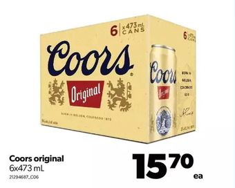 Real Canadian Superstore Coors original offer