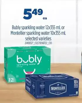 Real Canadian Superstore Bubly sparkling water or montellier sparkling water offer