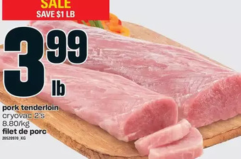 Independent Grocer Pork tenderloin offer