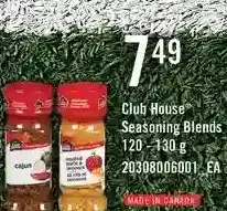 Independent Grocer Club house seasoning blends offer