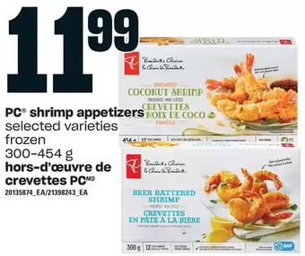 Independent Grocer Pc shrimp appetizers offer
