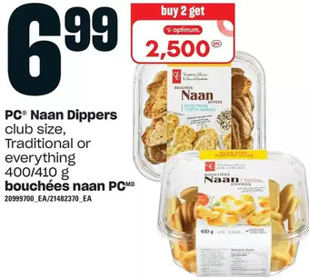 Independent Grocer Pc naan dippers offer