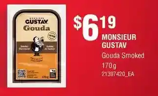 Zehrs Markets Monsieur gustav gouda smoked offer