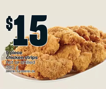 Loblaws 9 piece chicken strips offer